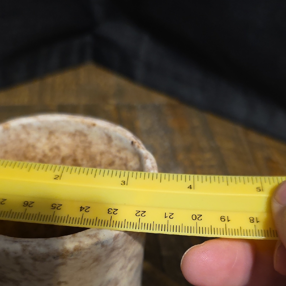 Rustic Cream Ceramic Mug - Picture 7 of 7